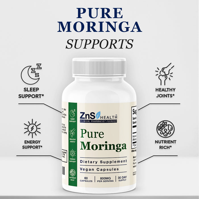 Organic Moringa Dietary Supplement