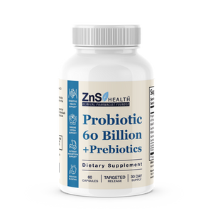 Probiotic 60 Billion CFU With Prebiotic, Gut Health Support