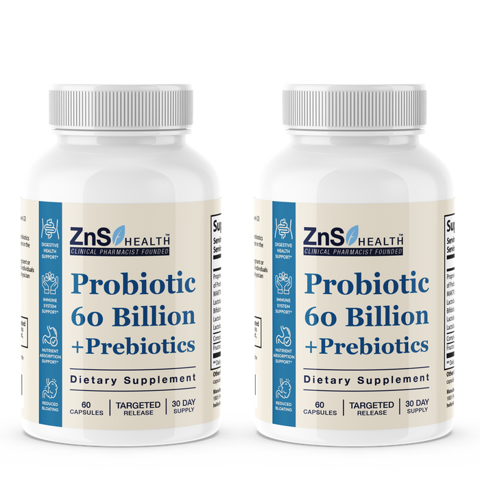 Probiotic 60 Billion CFU With Prebiotic, Gut Health Support