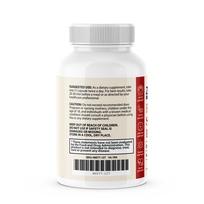 Pure Saffron Extract Supplement