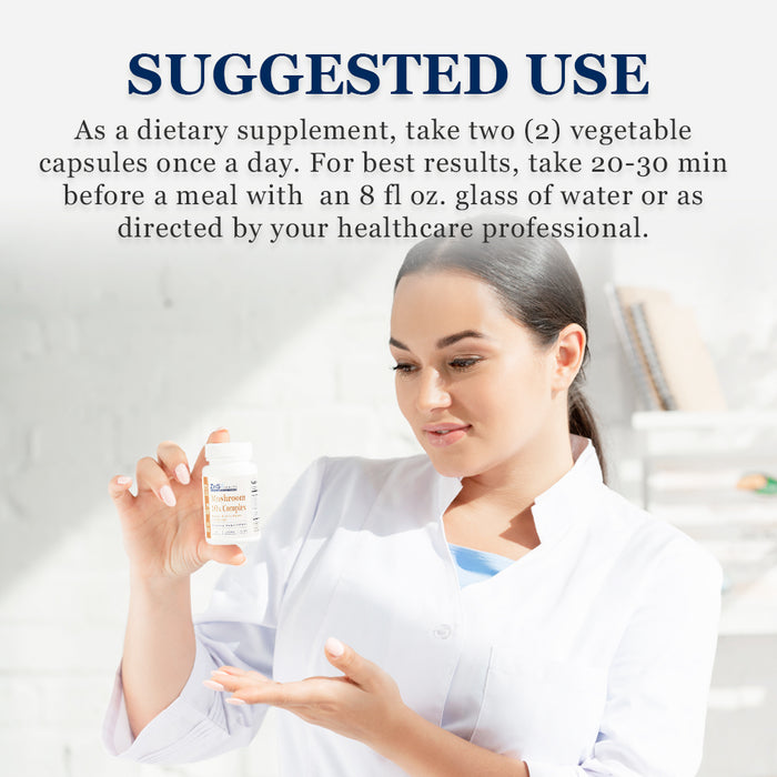 Mushroom 10X Complex Supplement