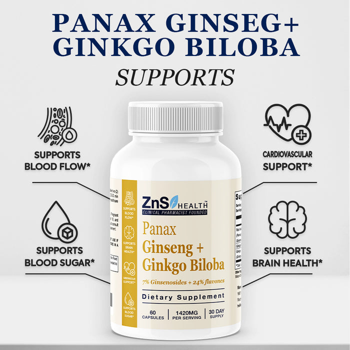 Panax Ginseng + Ginkgo Biloba