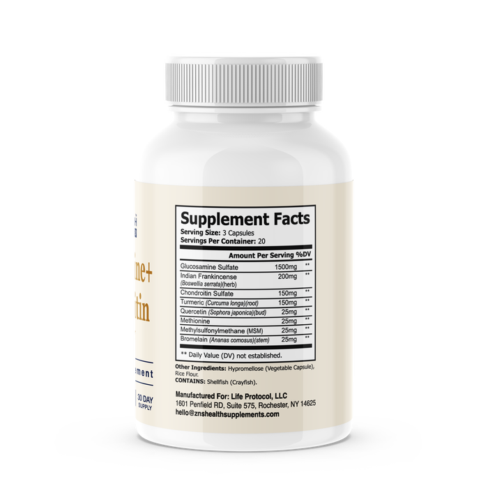 Glucosamine and Chondroitin