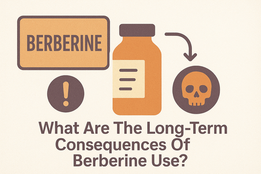 Icons depicting possible side effects of berberine