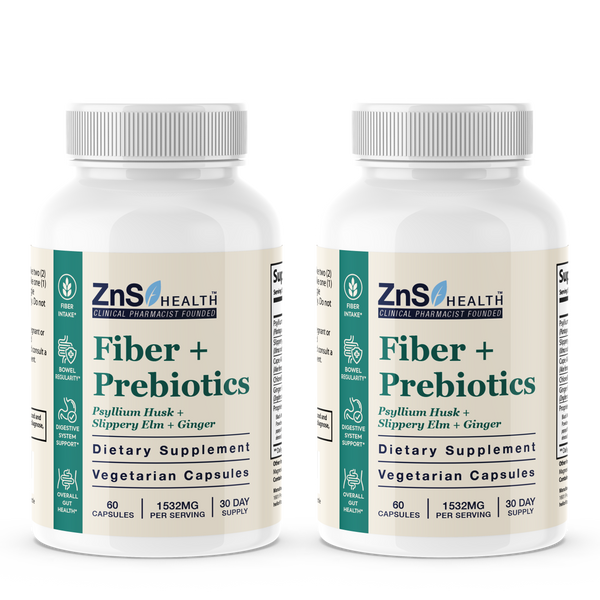 High Strength Fiber + Prebiotics Supplement – ZnS HEALTH