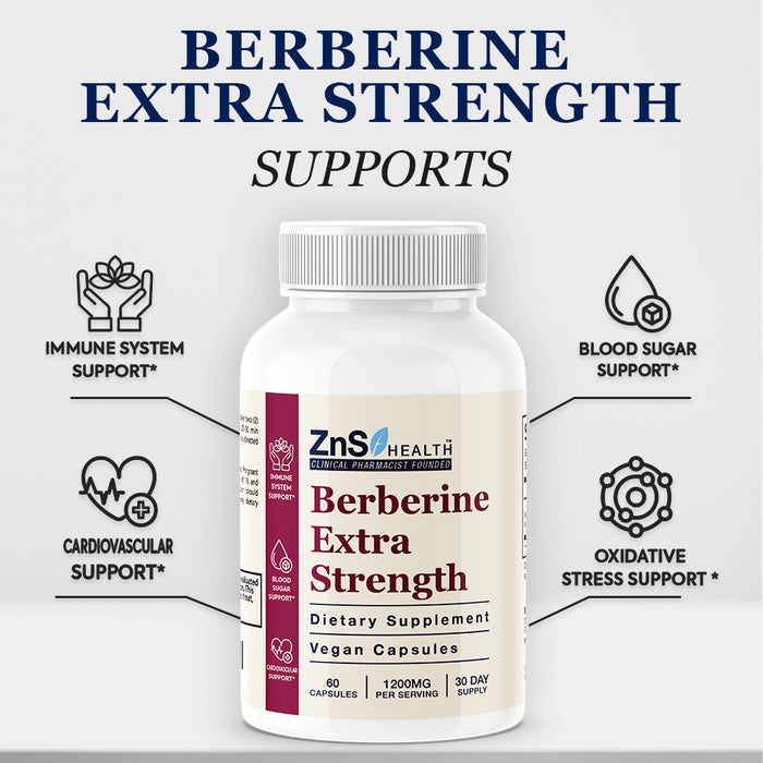 Berberine HCL Extra Strength Supplement