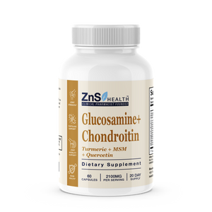 Triple Strength Glucosamine Chondroitin Turmeric MSM 2100mg – Joint Support, 30/60/120 Caps