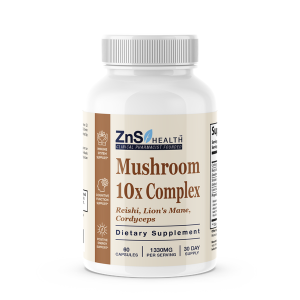 Mushroom 10X Complex Supplement