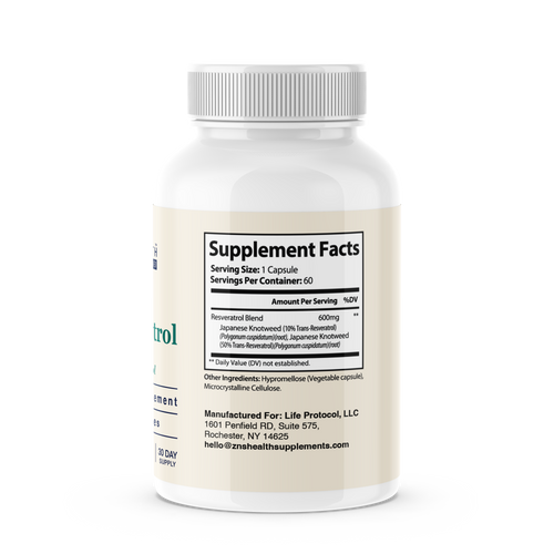 Pure Resveratrol Supplement