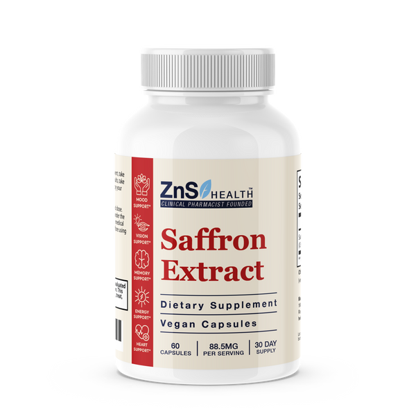 Pure Saffron Extract Supplement