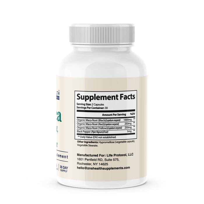 Organic Maca Plus Dietary Supplement