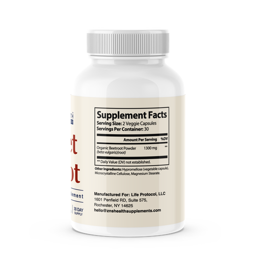 Organic Beet Root Energy supplement